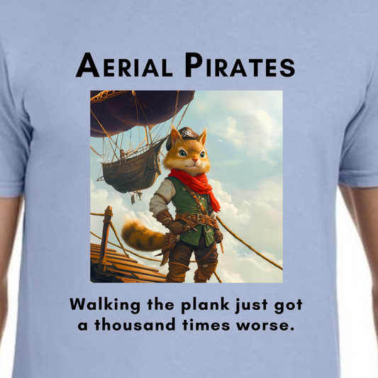 Aerial Pirates t-shirt