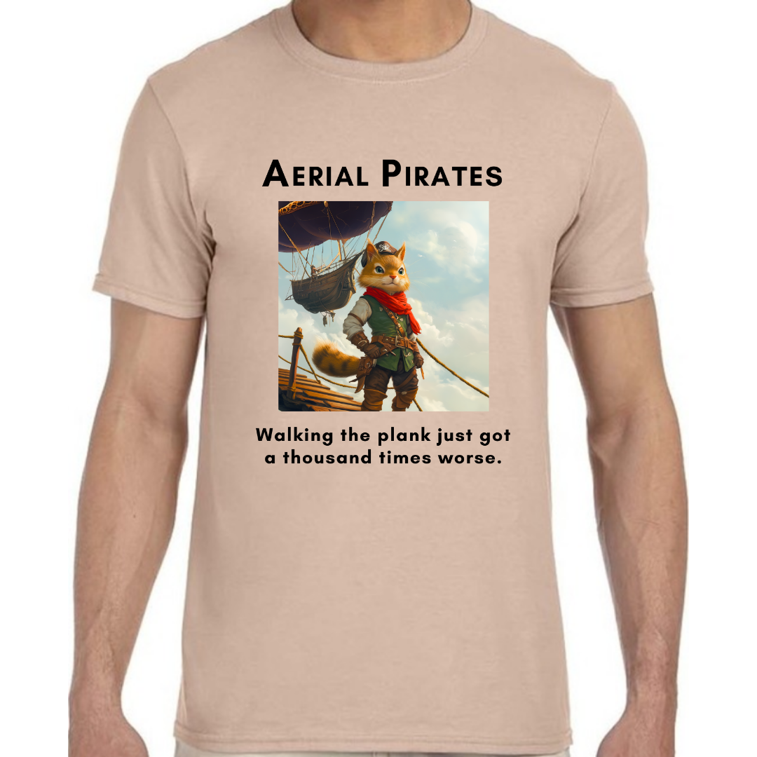 Aerial Pirates t-shirt