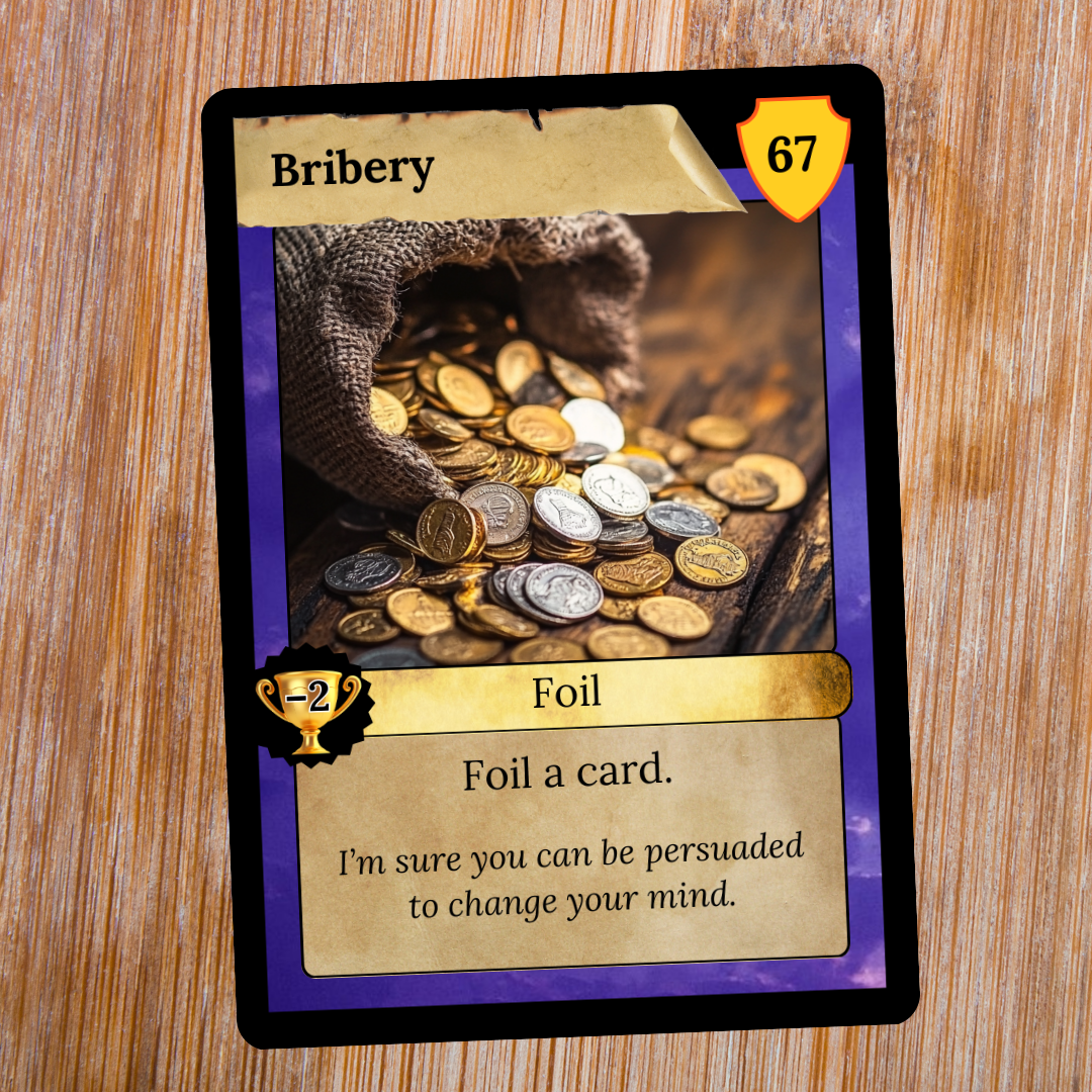 Physical Set: Mancery Mayhem card game