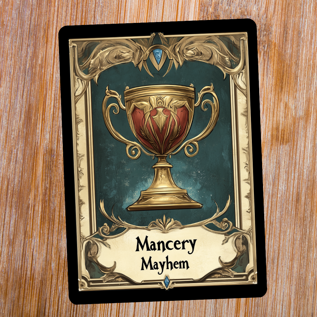 Physical Set: Mancery Mayhem card game