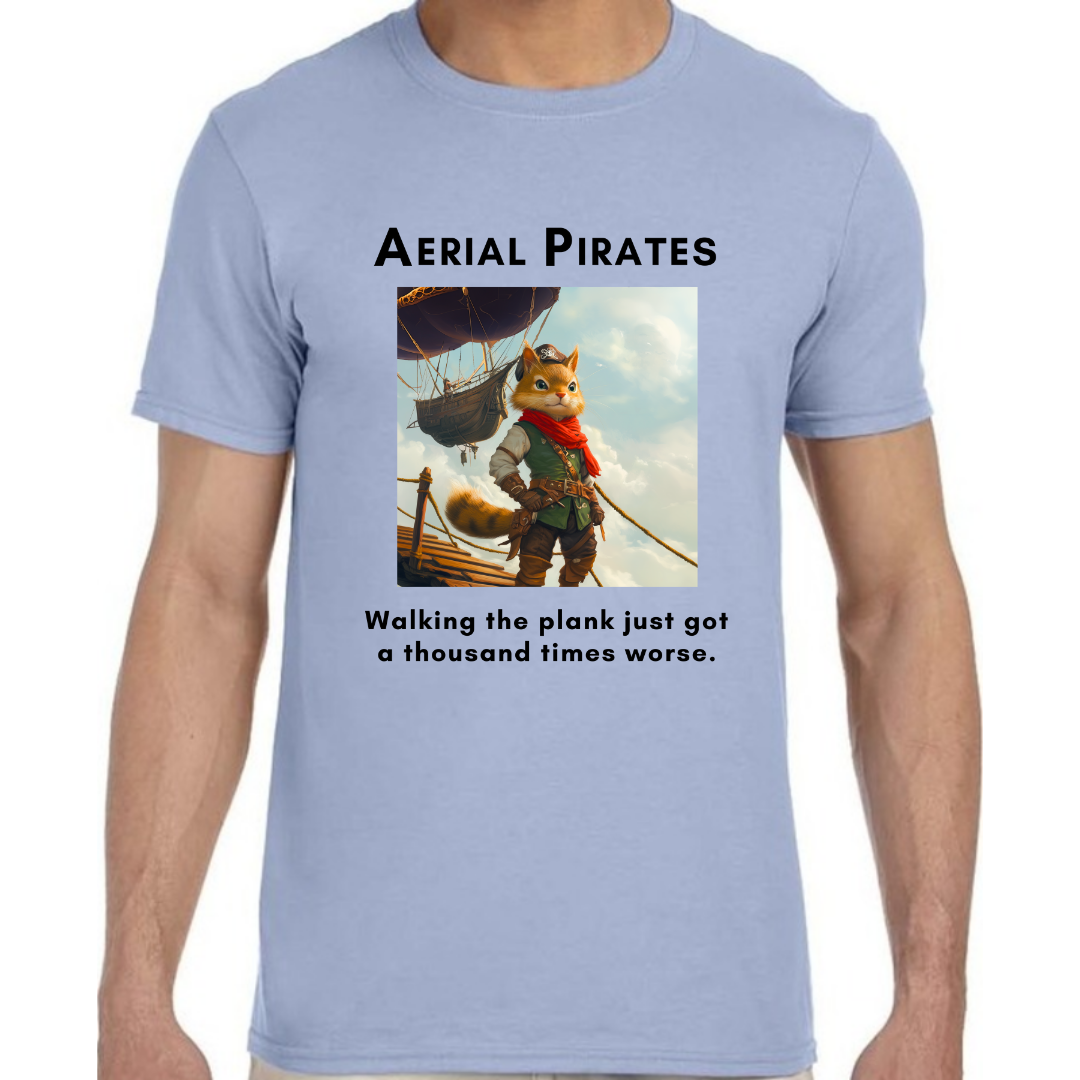 Aerial Pirates t-shirt