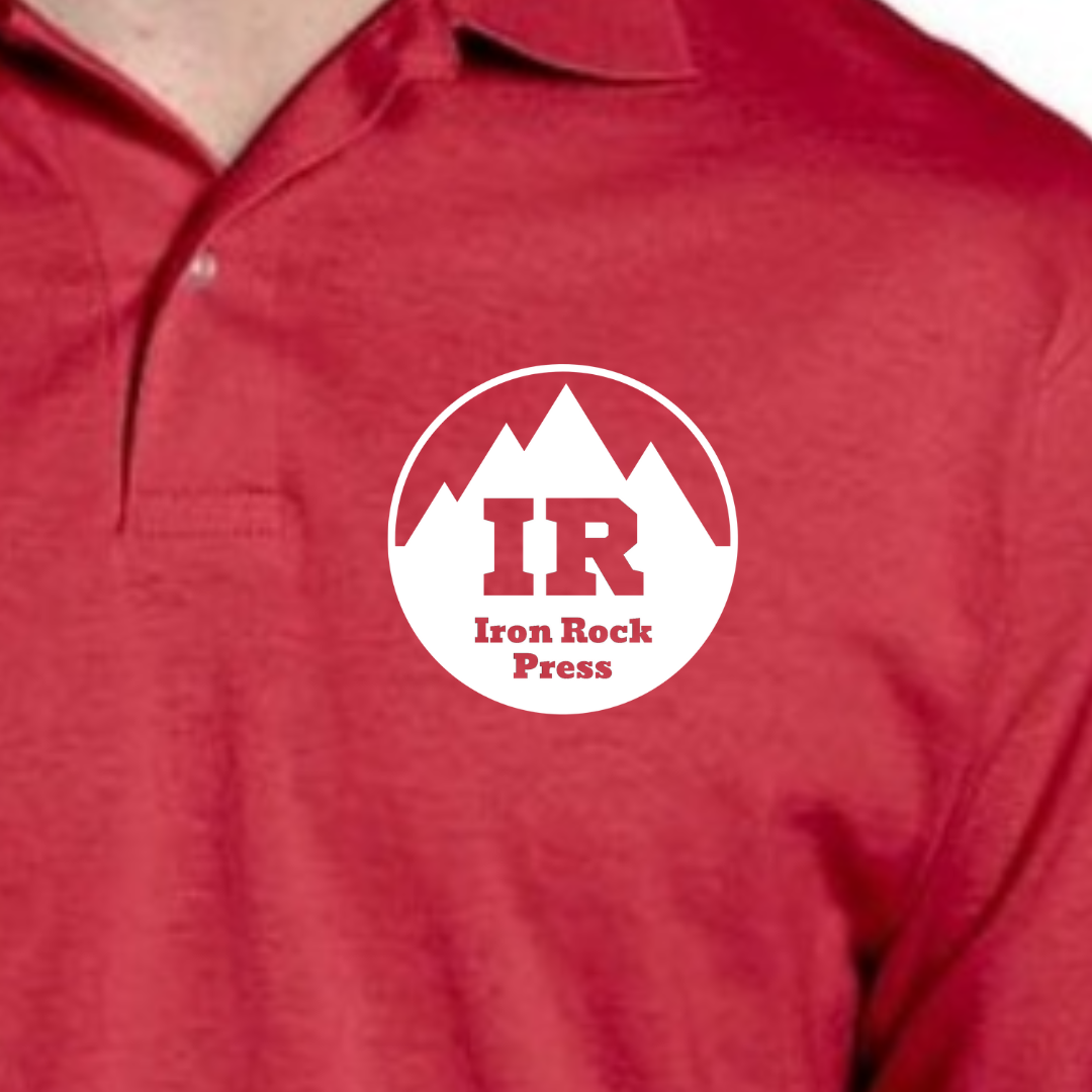 Iron Rock Press polo shirt