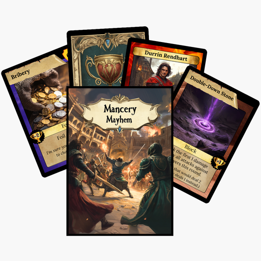 Physical Set: Mancery Mayhem card game