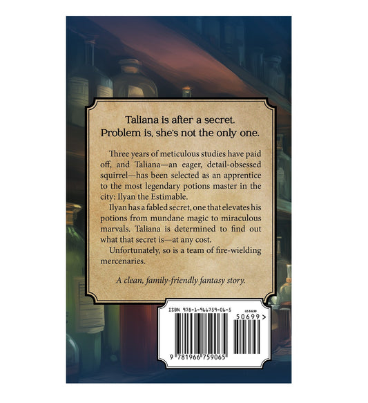 Signed Paperback: The Aquamancer’s Secret