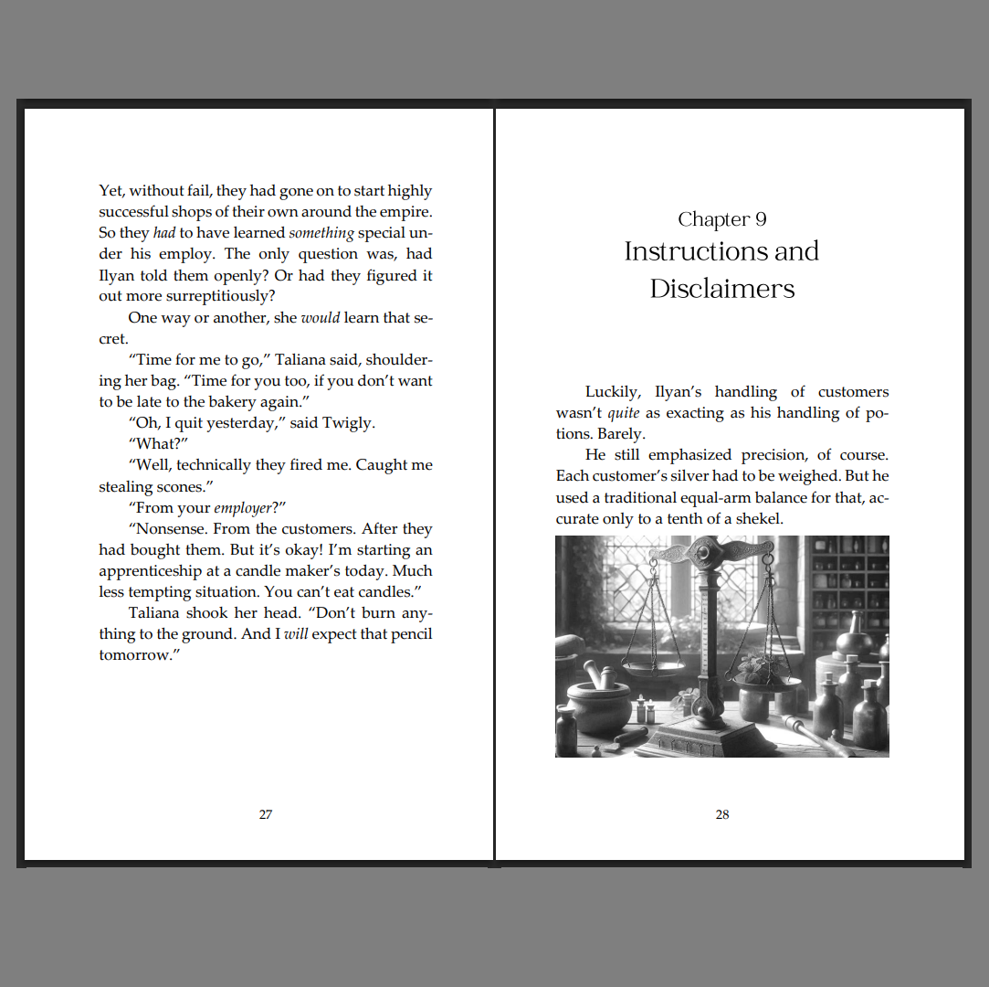 Signed Paperback: The Aquamancer’s Secret