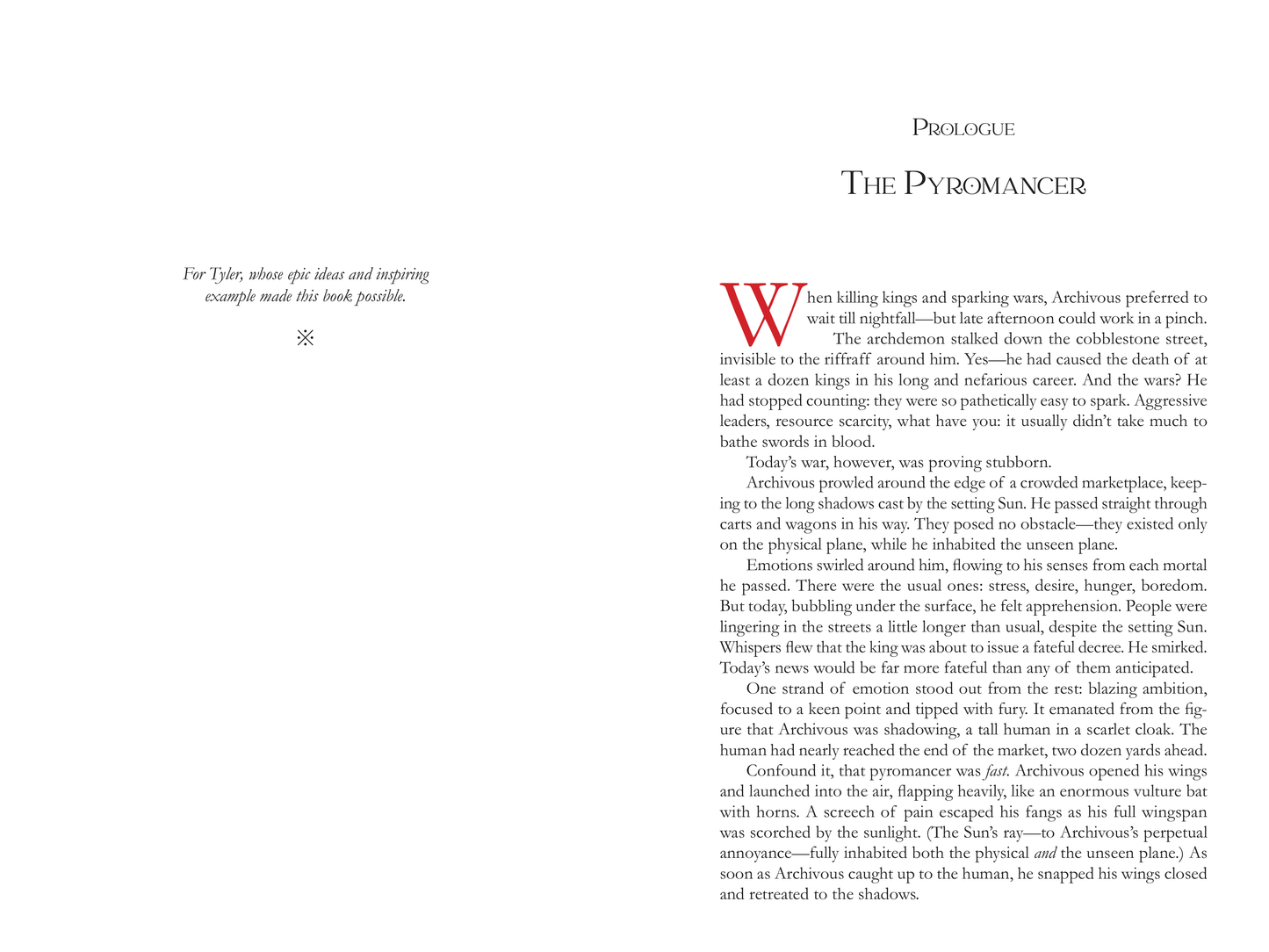 Signed Deluxe Edition: The Pyromancer’s Scroll