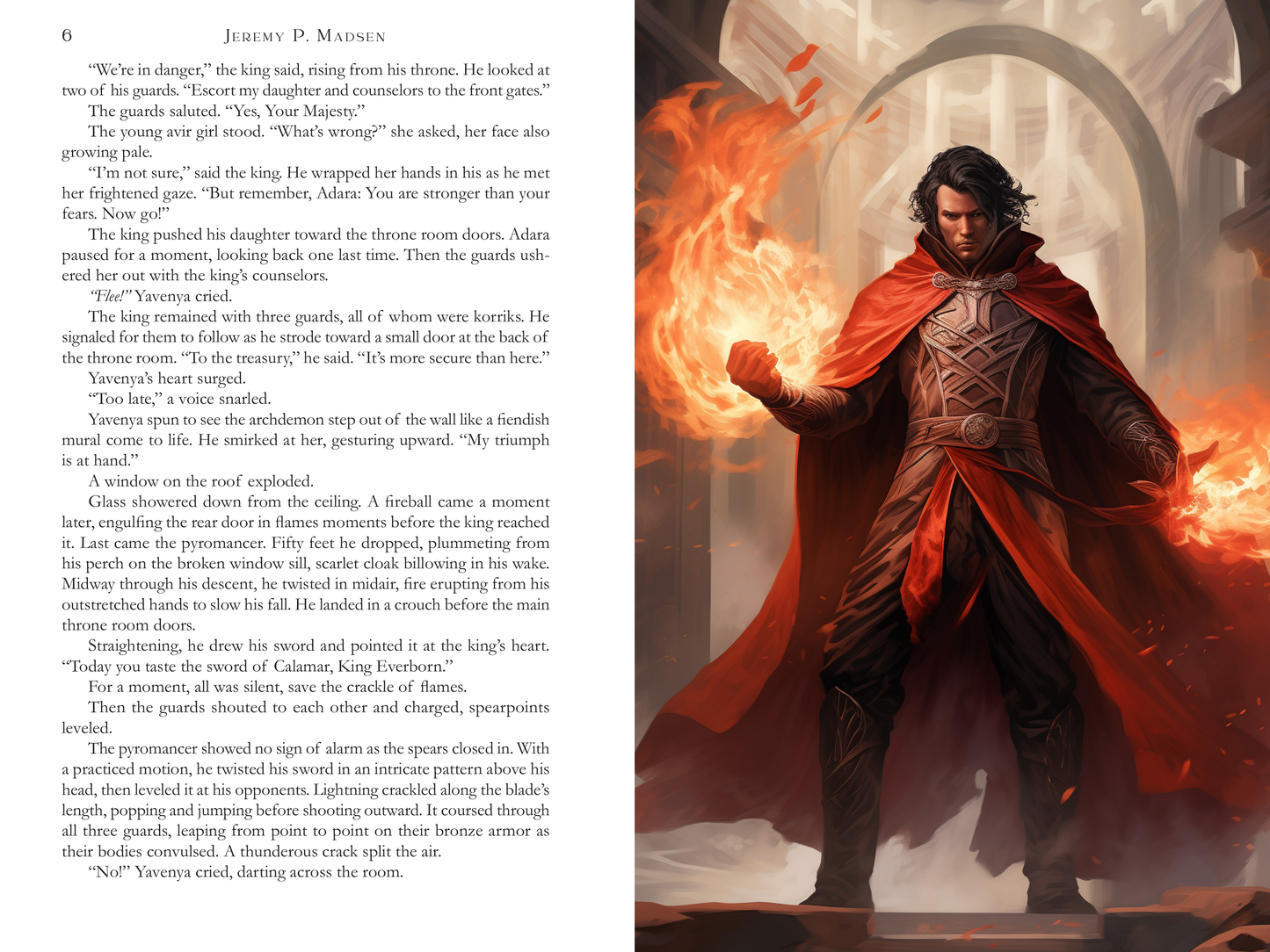 Signed Deluxe Edition: The Pyromancer’s Scroll