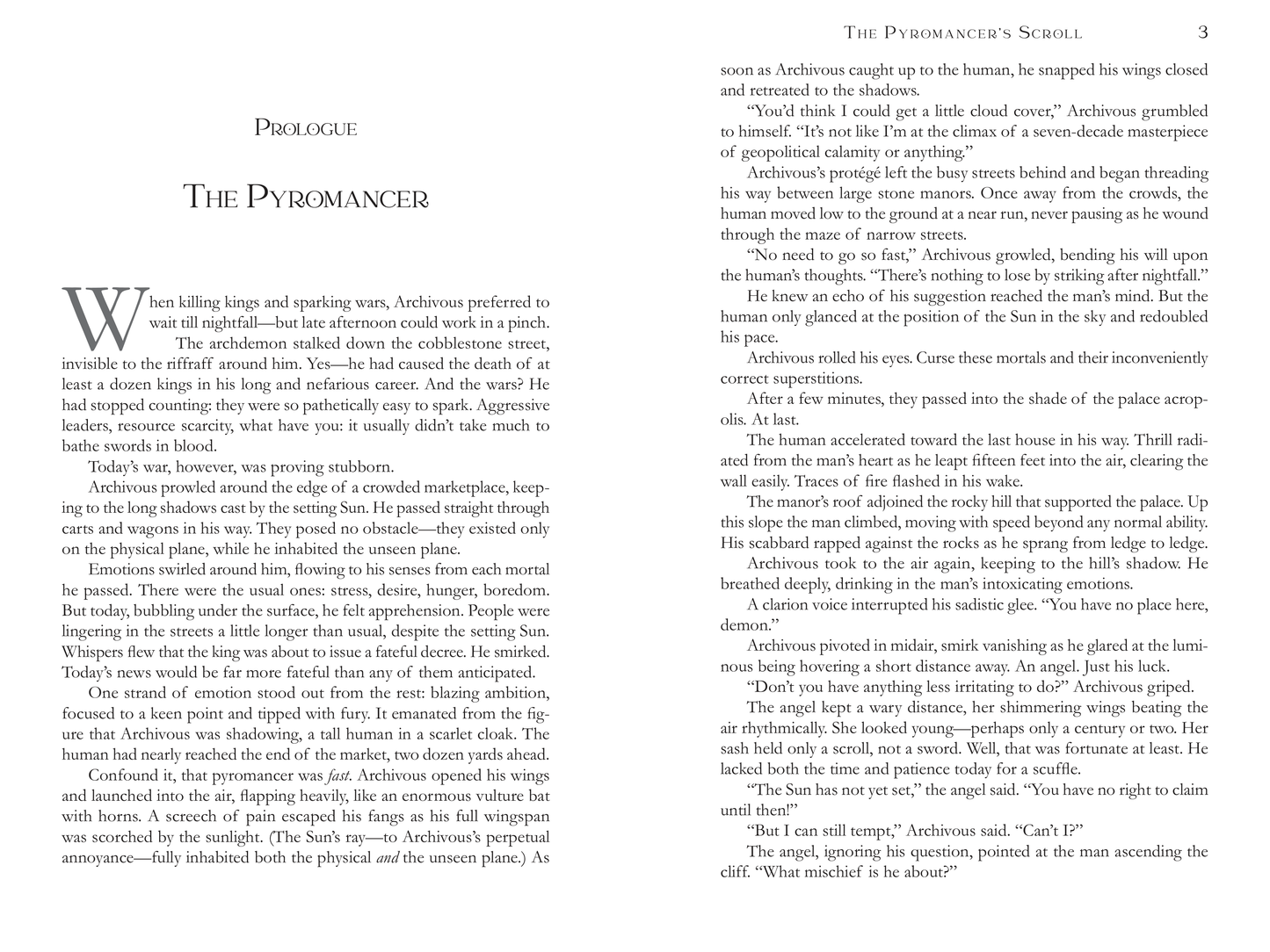 Signed Paperback: The Pyromancer’s Scroll